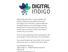 Tablet Screenshot of digital-indigo.com